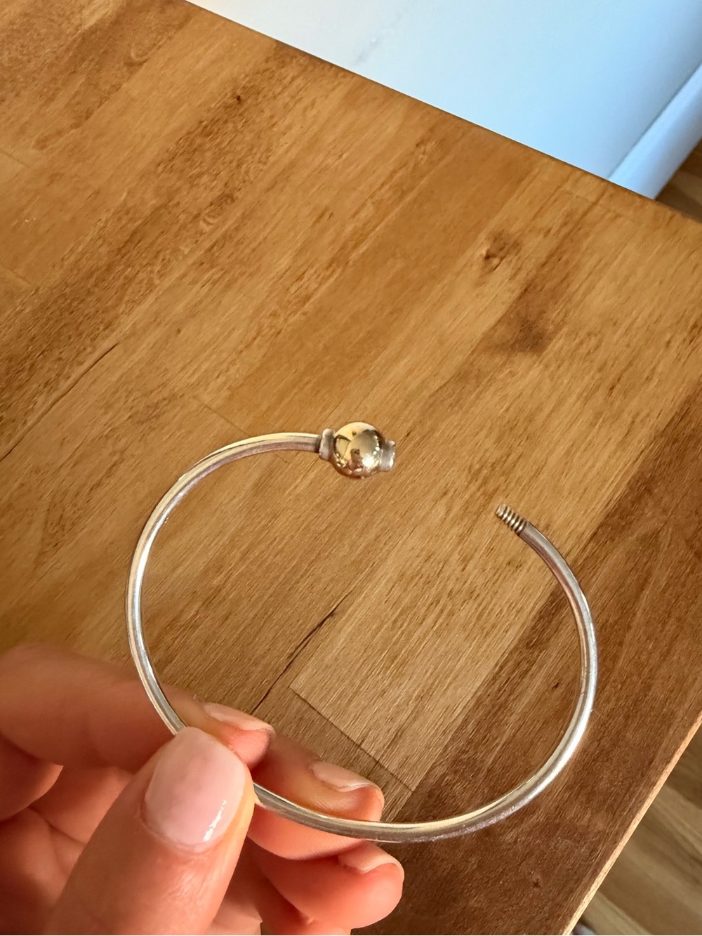 Cape Cod Two-Tone Ball Bracelet